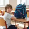 Školní batoh Topgal COCO 24016 s vlkem
