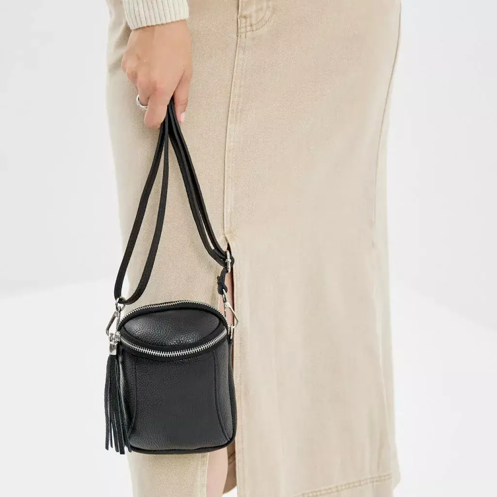 dámská kožená kabelka přes rameno maria 325508 – elegantní crossbody z pravé kůže % » reform maria 325508 13