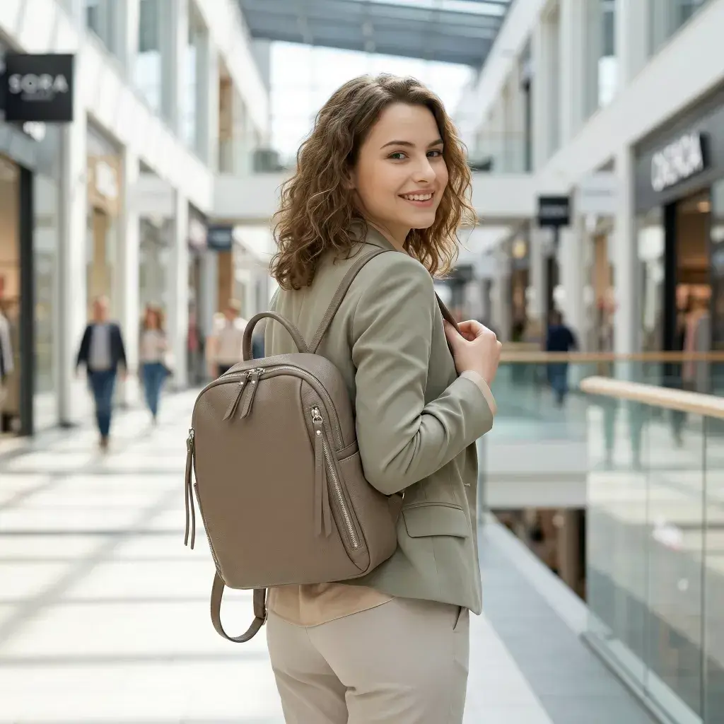 dámský kožený batoh sofia 332709 – elegantní batoh z přírodní kůže dollaro % » reform sofia 332709 01