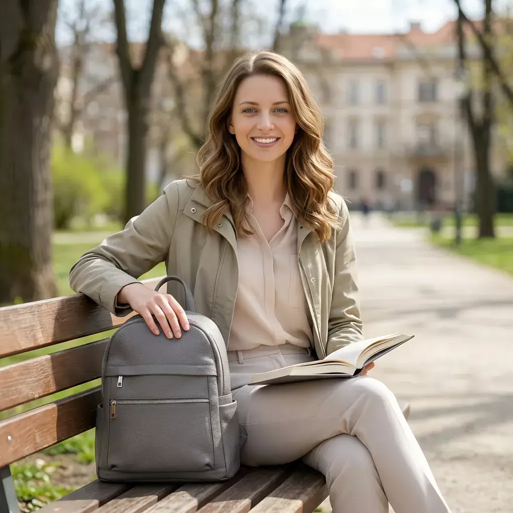 dámský kožený batoh elena 332909 – elegantní batoh z přírodní kůže dollaro % » reform elena 332909 02