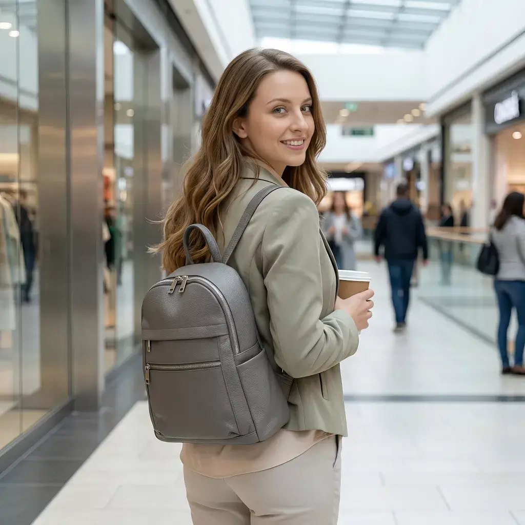 dámský kožený batoh elena 332909 – elegantní batoh z přírodní kůže dollaro % » reform elena 332909 03