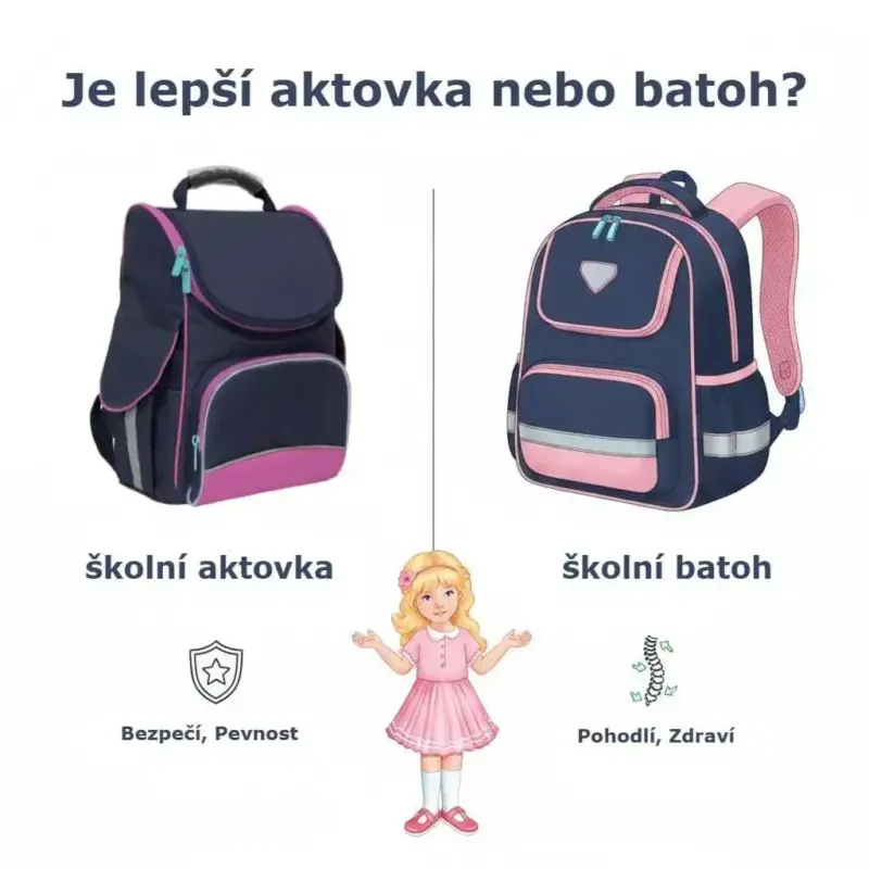je lepší školní aktovka nebo batoh