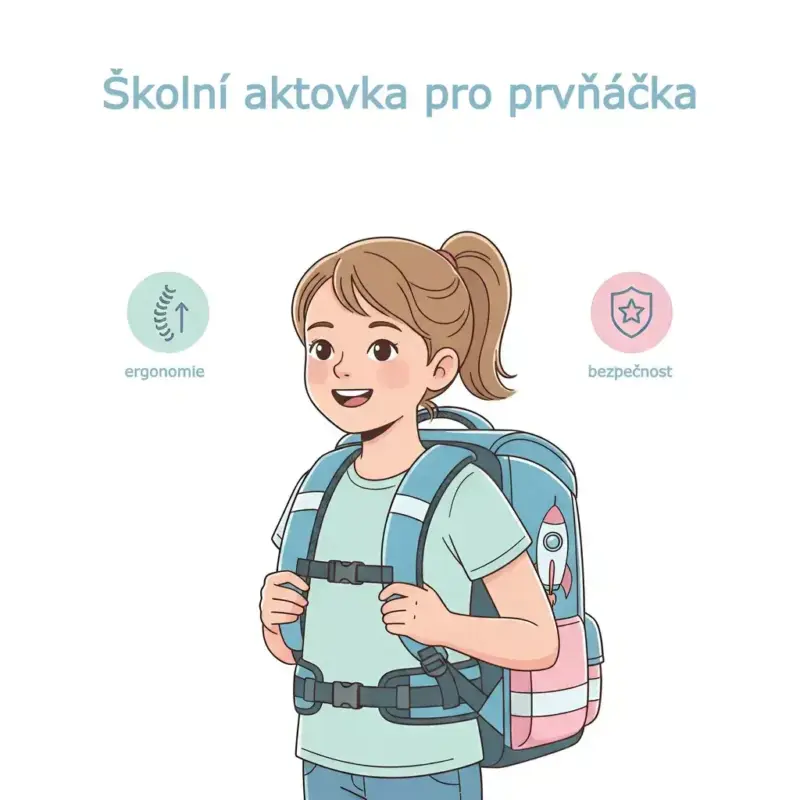 školní aktovka pro prvňáčka