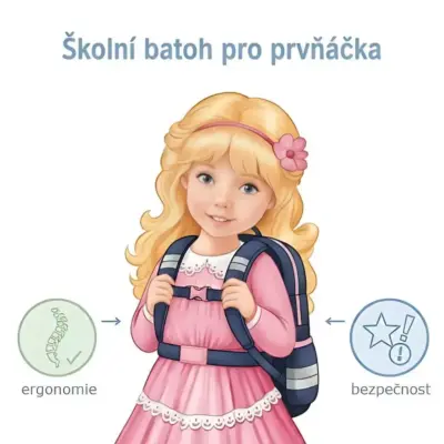 školní batoh pro prvňáčka