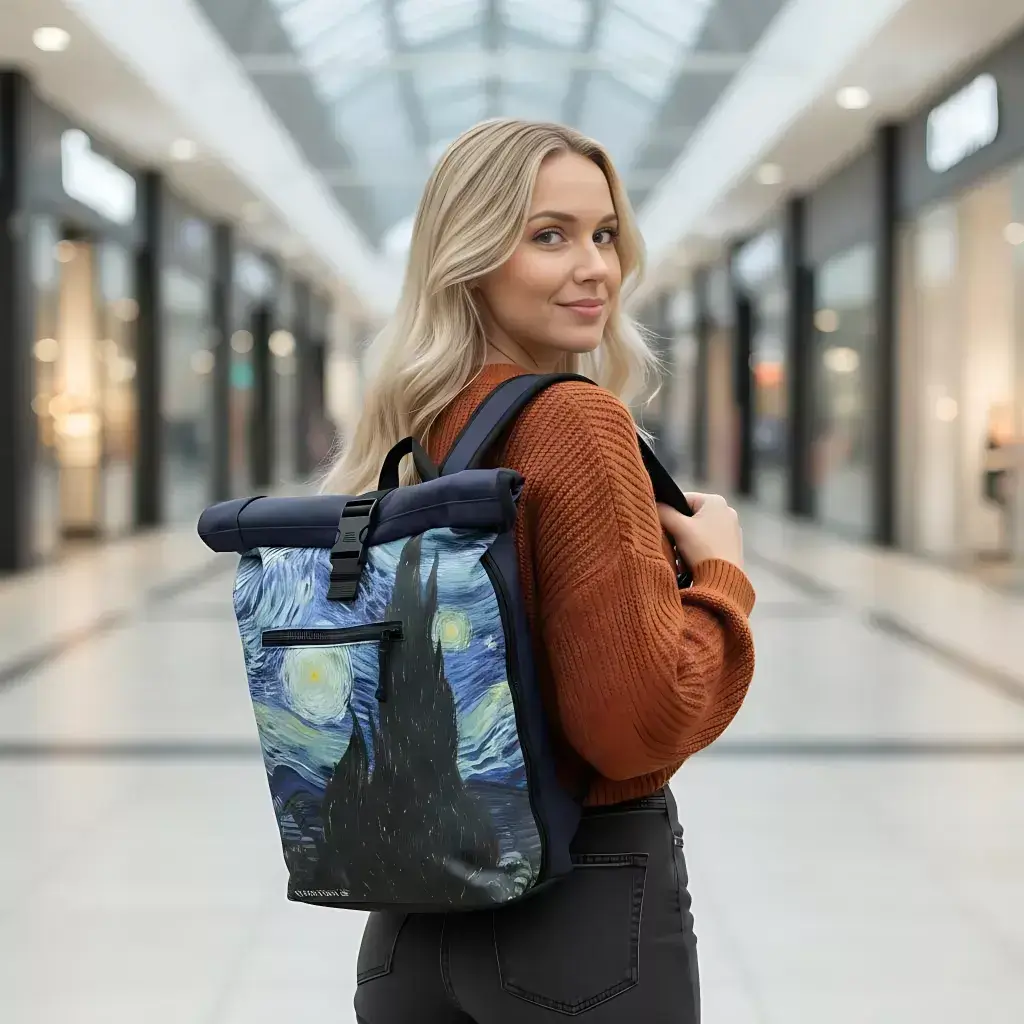 Unisex městský batoh New Rebels New York 51.140322 - Hvězdná noc - Obrázek 4