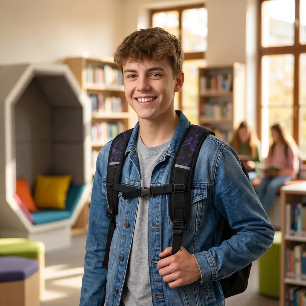 studentský batoh topgal sany 26043 - černý % » reform studentský batoh topgal sany 26043 - černý - obrázek 3