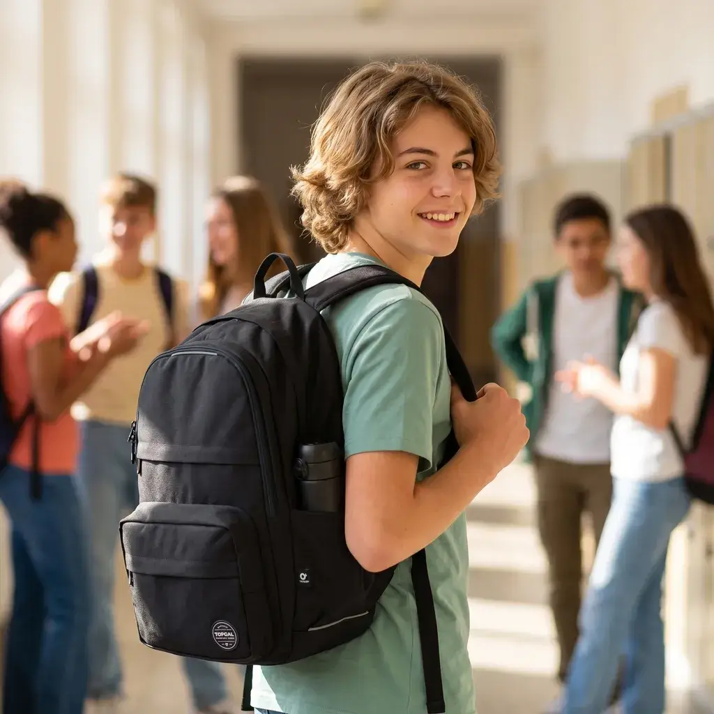 studentský batoh topgal sany 26043 - černý % » reform studentský batoh topgal sany 26043 - černý - obrázek 4