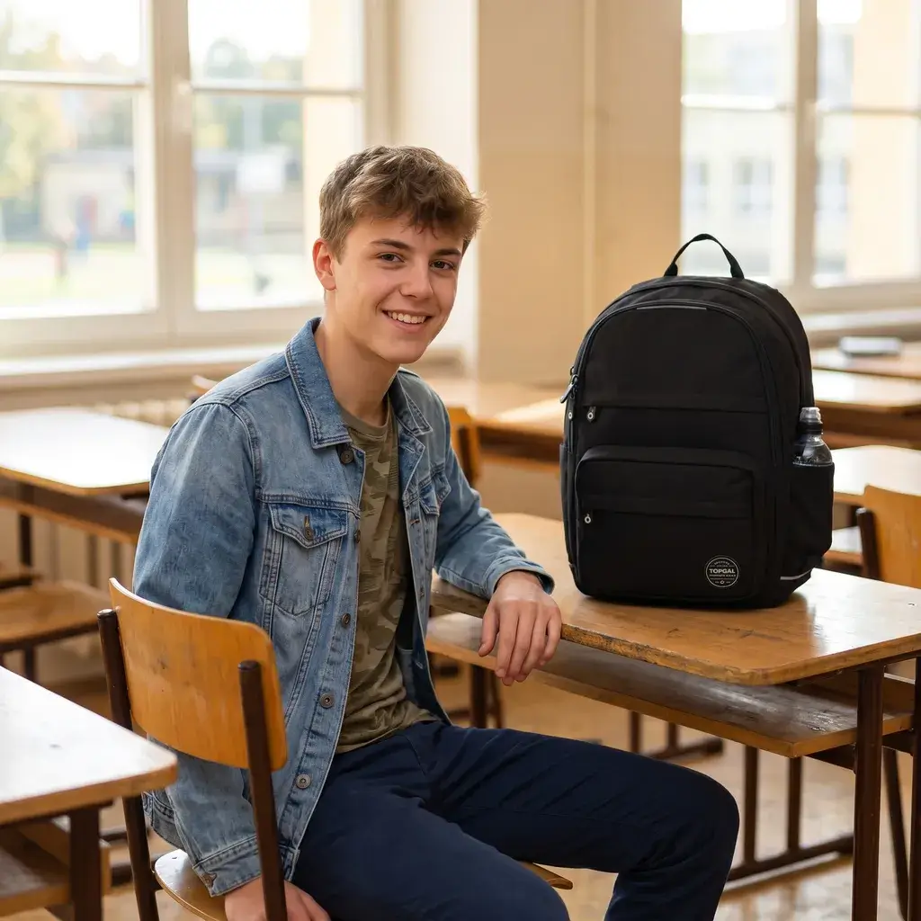 studentský batoh topgal sany 26043 - černý % » reform studentský batoh topgal sany 26043 - černý - obrázek 5