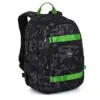 Studentský batoh Topgal VIKI 26041 Graffiti Green