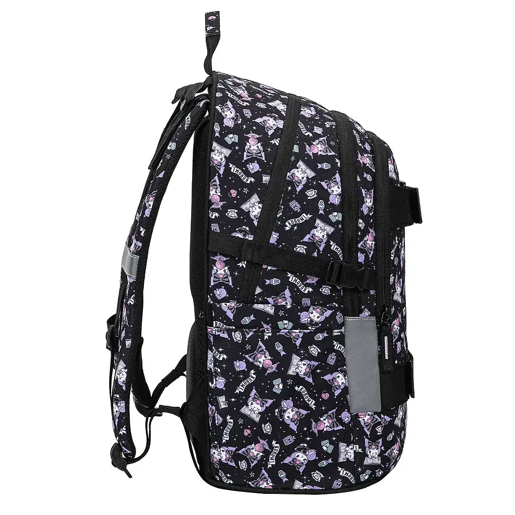 Školní batoh Baagl Skate Kuromi Black » REFORM Školní batoh Baagl Skate Kuromi Black - Obrázek 4