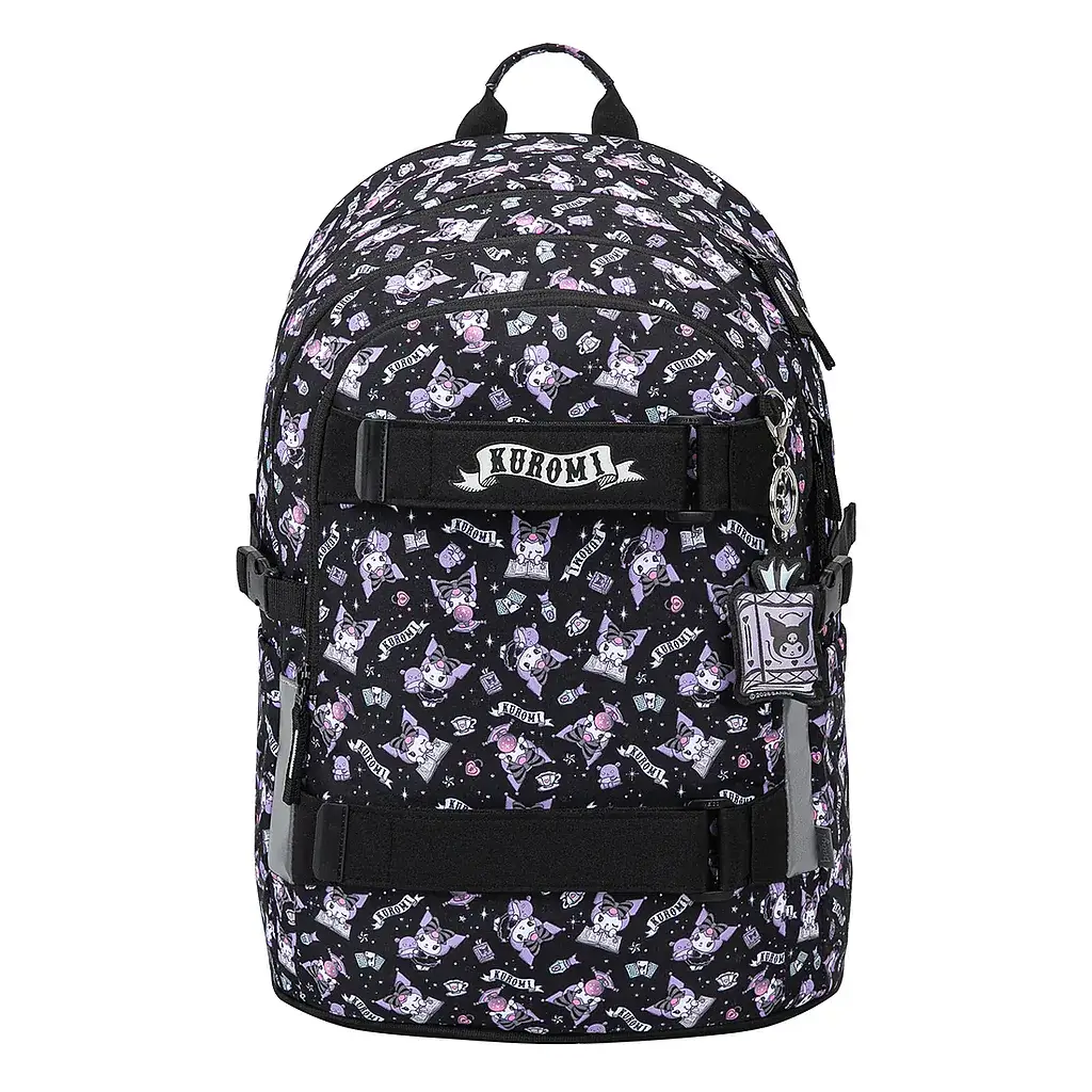 Školní batoh Baagl Skate Kuromi Black » REFORM Školní batoh Baagl Skate Kuromi Black