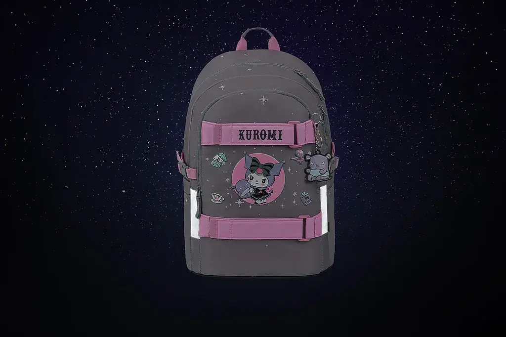 Školní batoh Baagl Skate Kuromi Grey » REFORM Školní batoh Baagl Skate Kuromi Grey - Obrázek 12