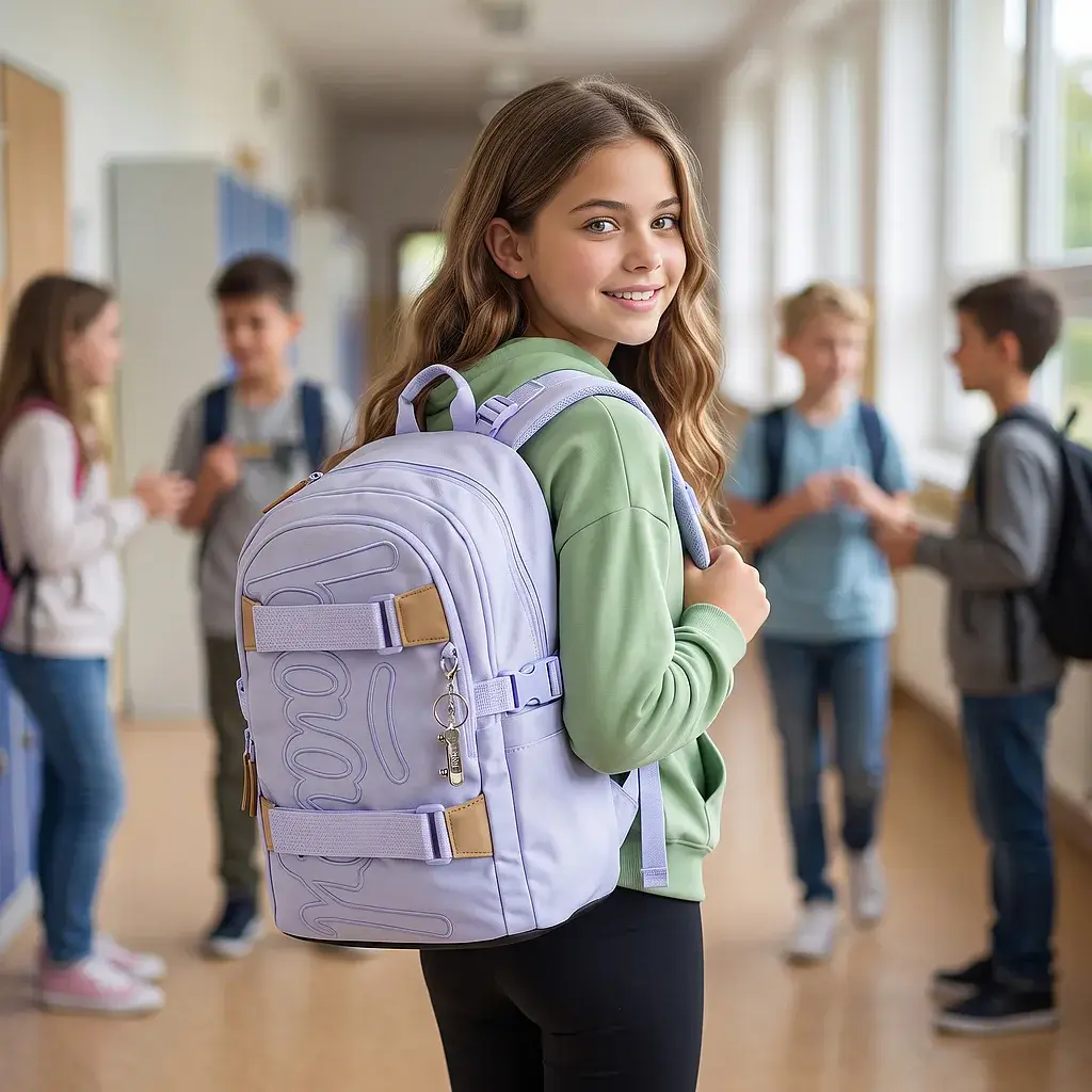 Školní batoh Baagl Skate Lilac » REFORM Školní batoh Baagl Skate Lilac - Obrázek 2
