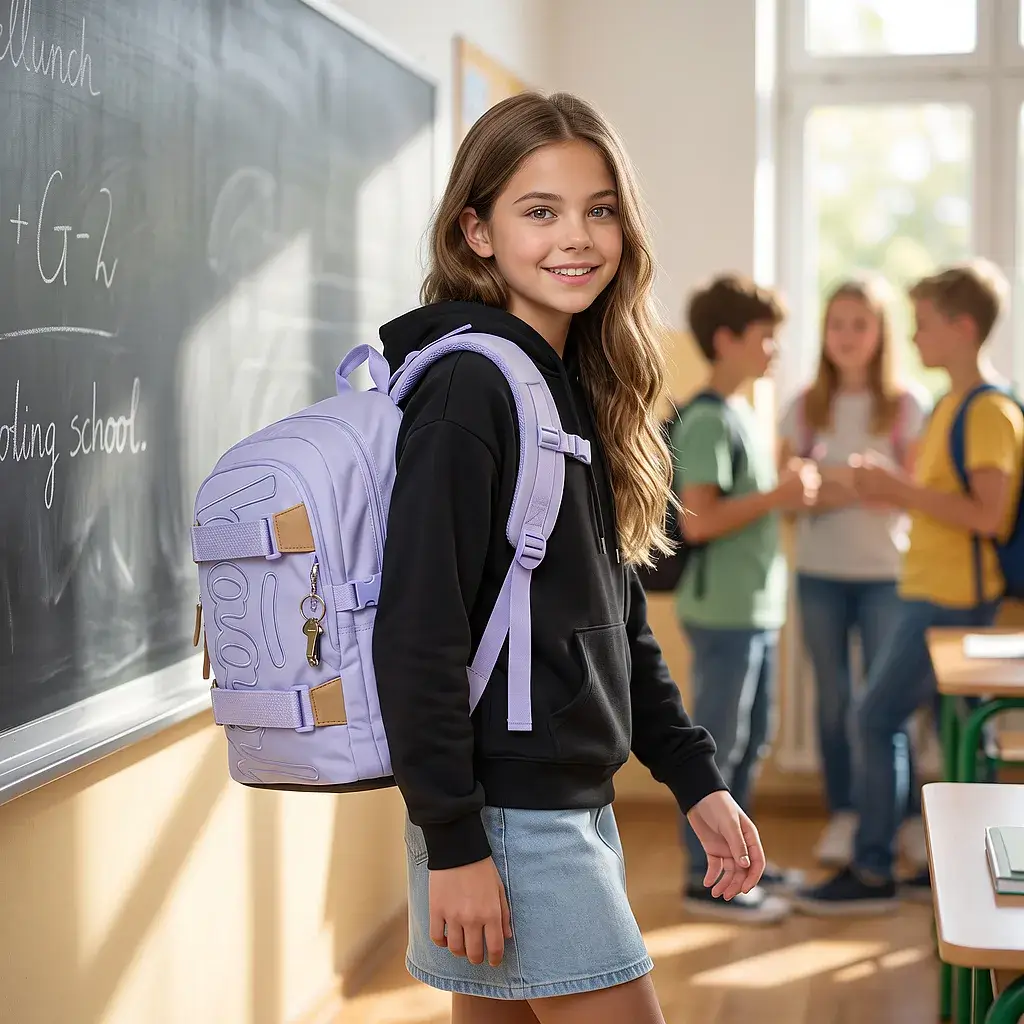 Školní batoh Baagl Skate Lilac » REFORM Školní batoh Baagl Skate Lilac - Obrázek 3