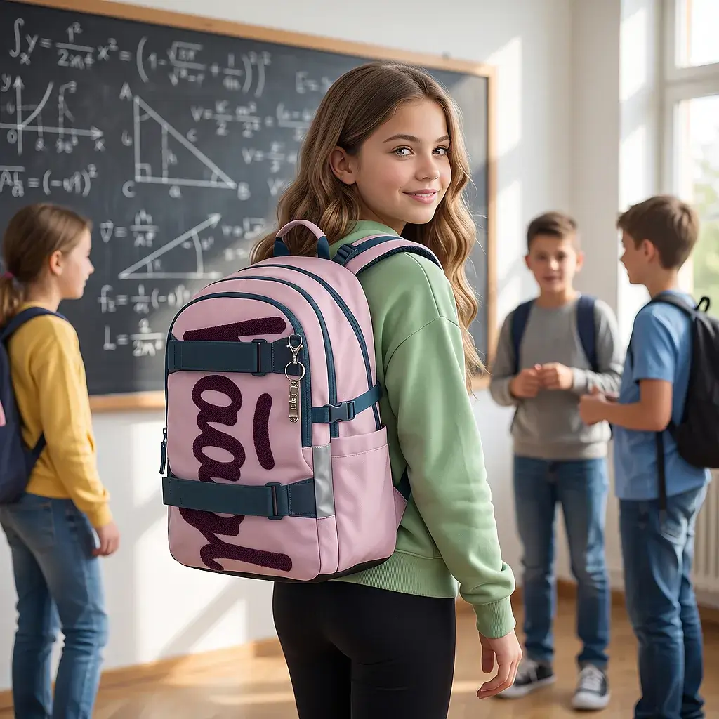 Školní batoh Baagl Skate Rose » REFORM Školní batoh Baagl Skate Rose - Obrázek 2