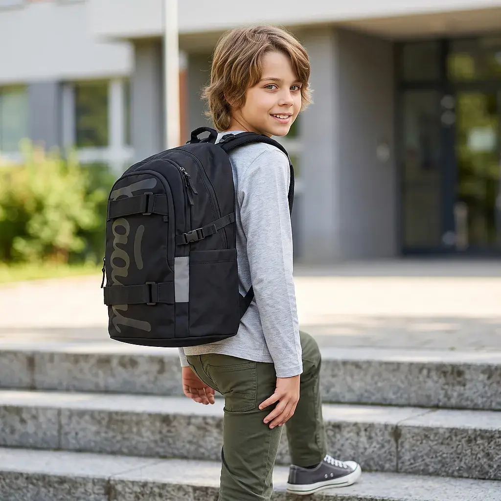 Školní batoh Baagl Skate Uni - černá » REFORM Školní batoh Baagl Skate Uni - černá - Obrázek 2